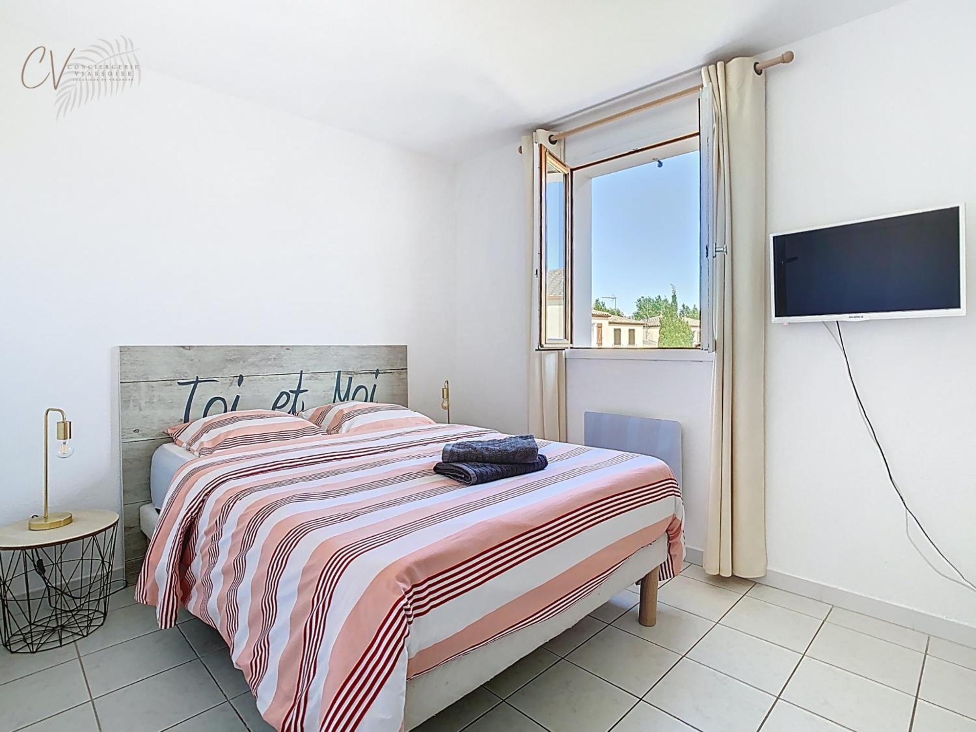 Maison bord de mer en résidence avec piscine Vias Exterior foto