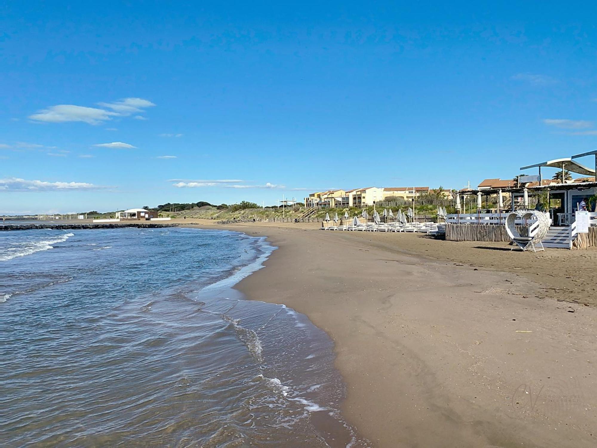 Maison bord de mer en résidence avec piscine Vias Exterior foto