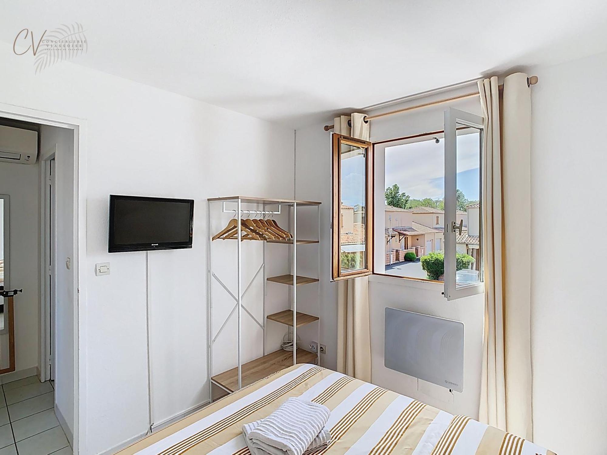 Maison bord de mer en résidence avec piscine Vias Exterior foto