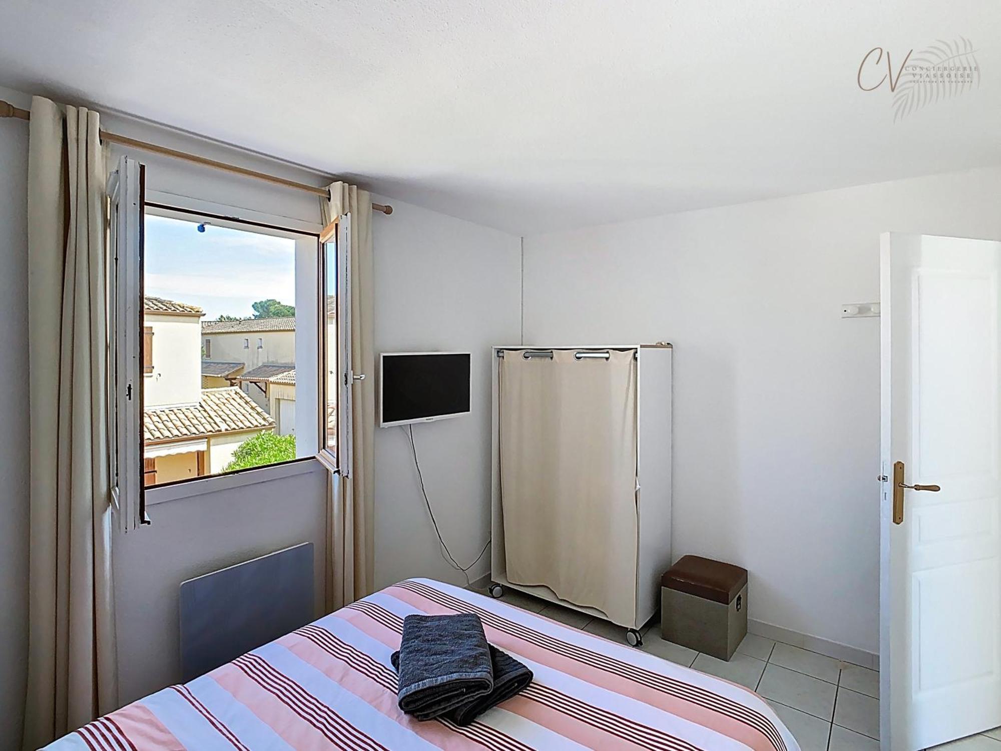 Maison bord de mer en résidence avec piscine Vias Exterior foto